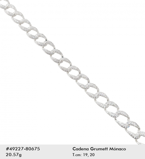 Pulsera grumett Mónaco 20 cm