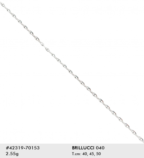 Cadena Brillucci 040 40 cm